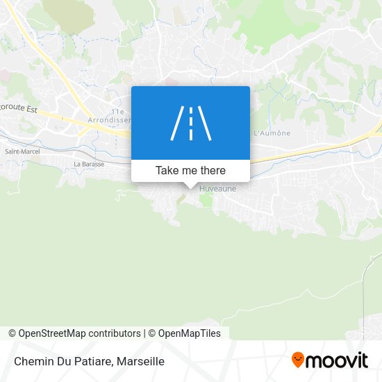 Chemin Du Patiare map