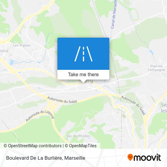 Boulevard De La Burlière map
