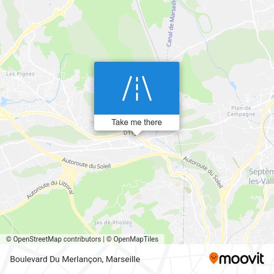 Boulevard Du Merlançon map