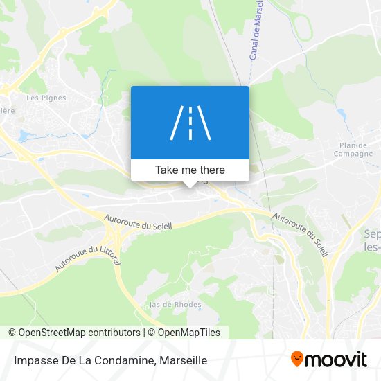 Impasse De La Condamine map