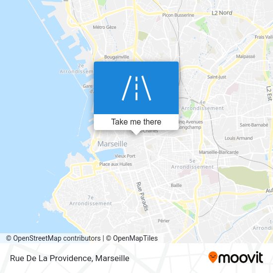 Rue De La Providence map