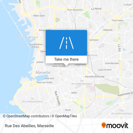 Rue Des Abeilles map