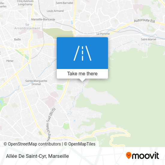 Allée De Saint-Cyr map