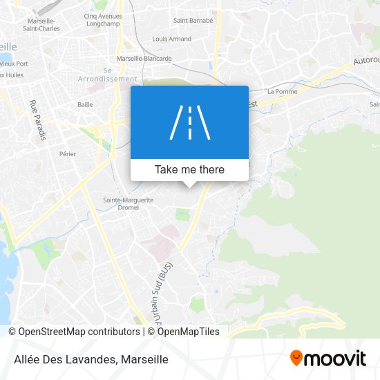Allée Des Lavandes map
