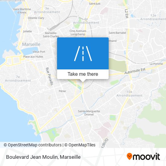 Boulevard Jean Moulin map