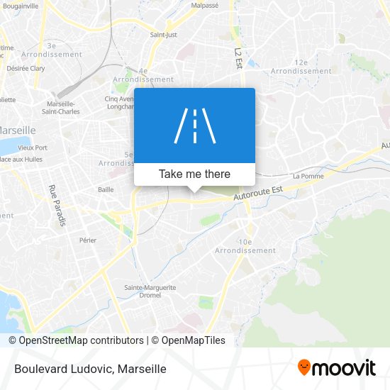 Boulevard Ludovic map