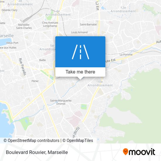 Boulevard Rouvier map