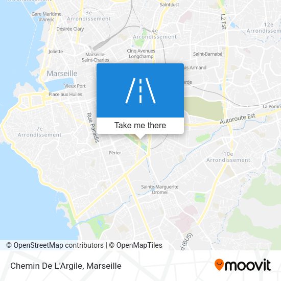Chemin De L'Argile map