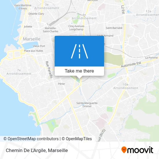 Chemin De L'Argile map