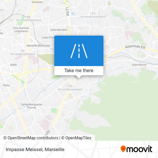 Impasse Meissel map
