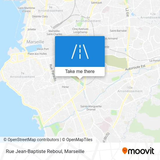 Rue Jean-Baptiste Reboul map