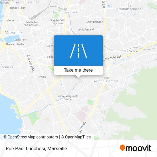 Rue Paul Lucchesi map