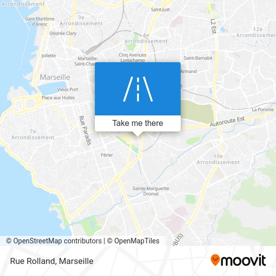 Rue Rolland map