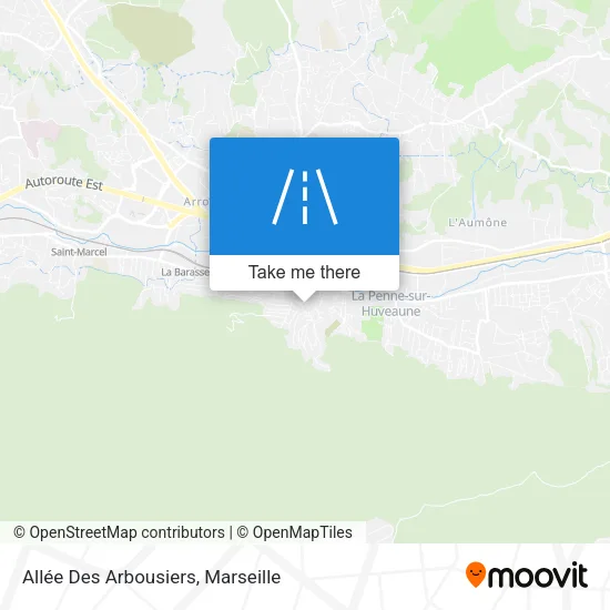 Allée Des Arbousiers map