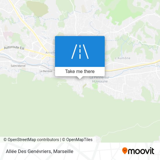 Allée Des Genévriers map