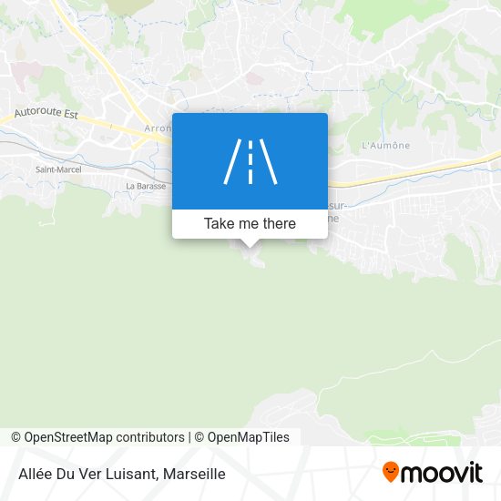 Allée Du Ver Luisant map