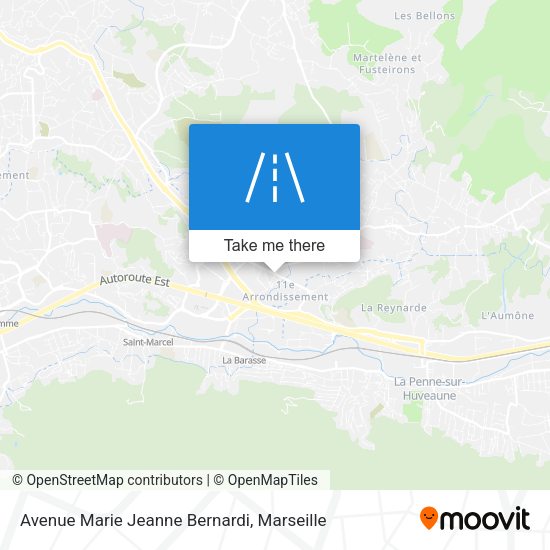 Avenue Marie Jeanne Bernardi map