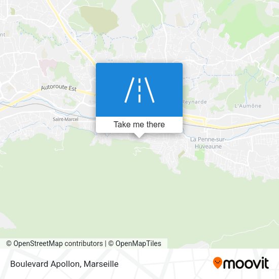 Boulevard Apollon map