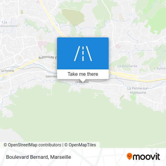Boulevard Bernard map