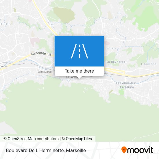 Boulevard De L'Herminette map