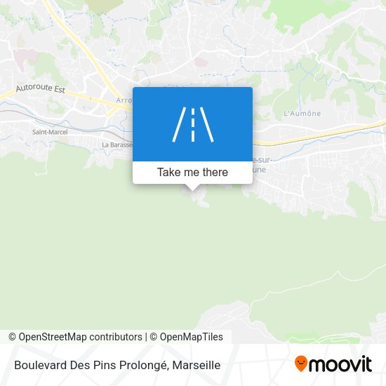 Boulevard Des Pins Prolongé map