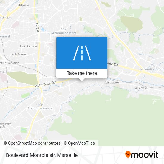 Boulevard Montplaisir map