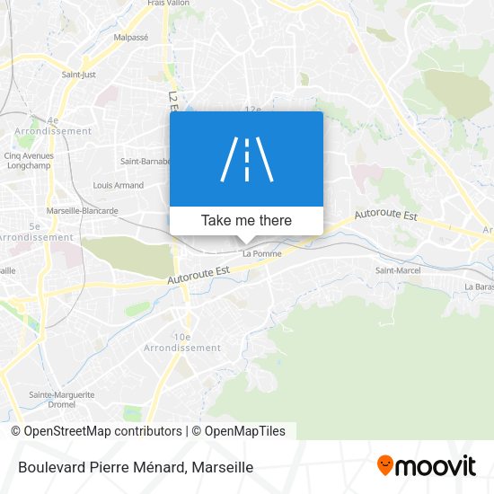 Boulevard Pierre Ménard map