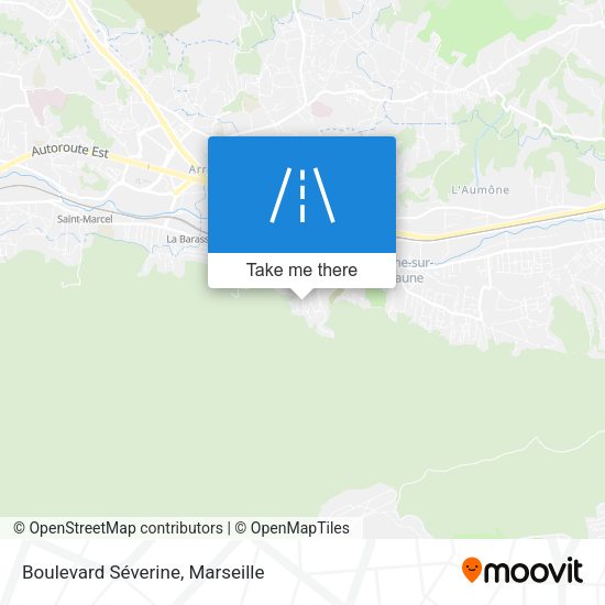 Boulevard Séverine map