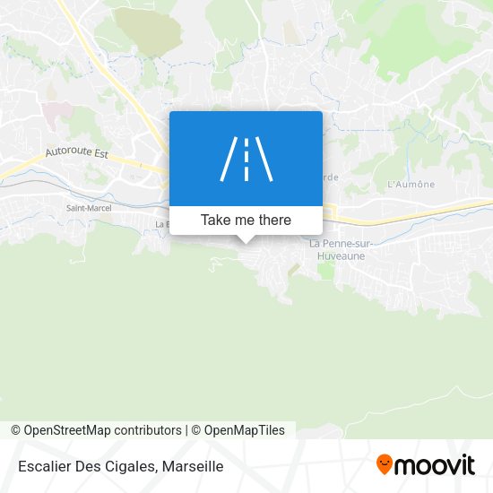 Escalier Des Cigales map