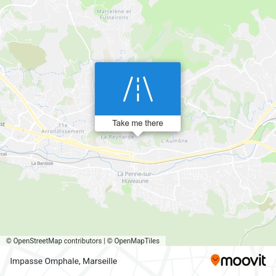 Impasse Omphale map