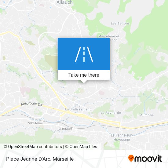 Place Jeanne D'Arc map