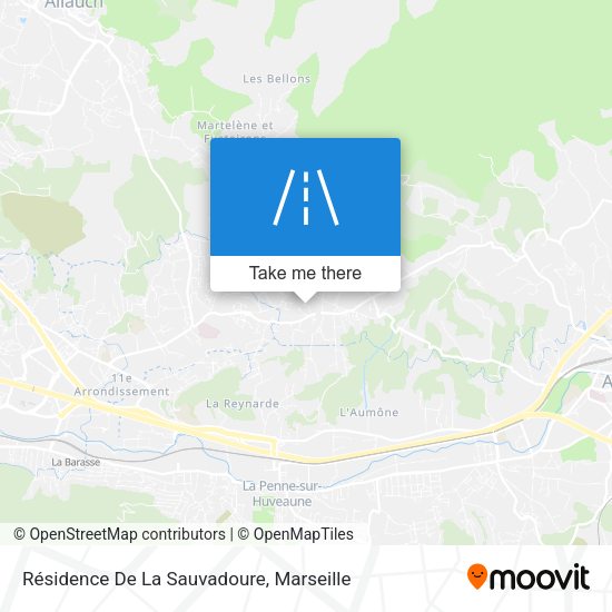 Résidence De La Sauvadoure map