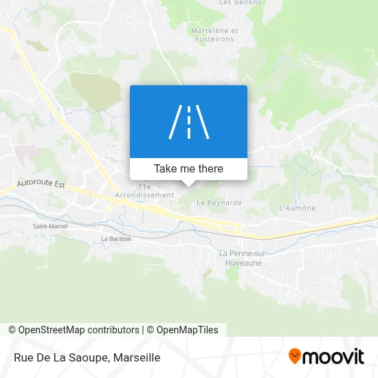 Rue De La Saoupe map