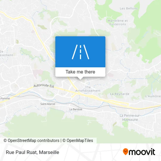Rue Paul Ruat map