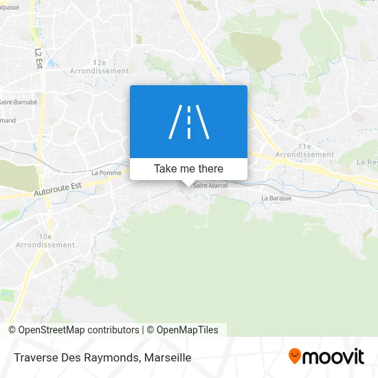 Traverse Des Raymonds map