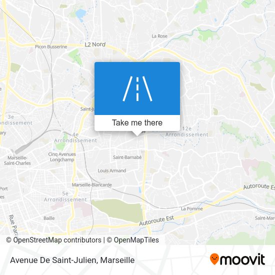Avenue De Saint-Julien map