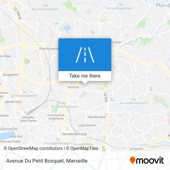 Avenue Du Petit Bosquet map