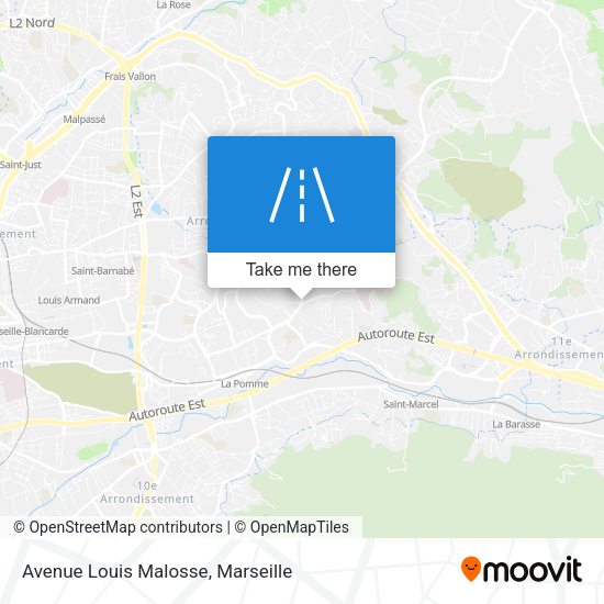 Avenue Louis Malosse map