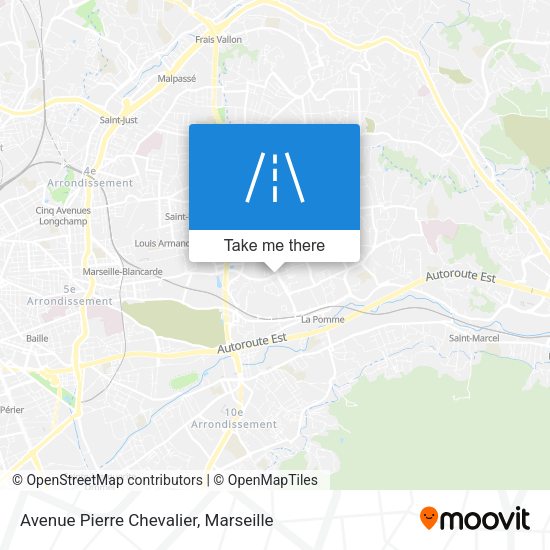 Avenue Pierre Chevalier map