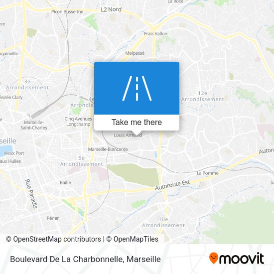Boulevard De La Charbonnelle map