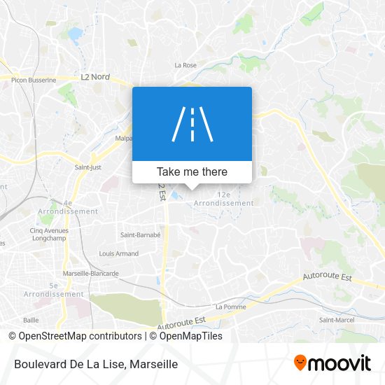 Boulevard De La Lise map