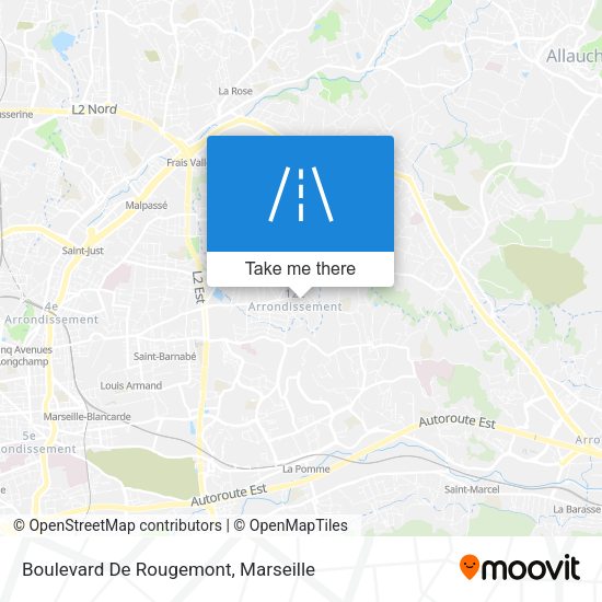 Boulevard De Rougemont map