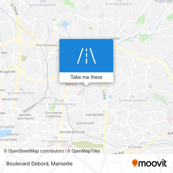 Boulevard Debord map