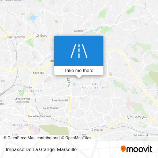 Impasse De La Grange map