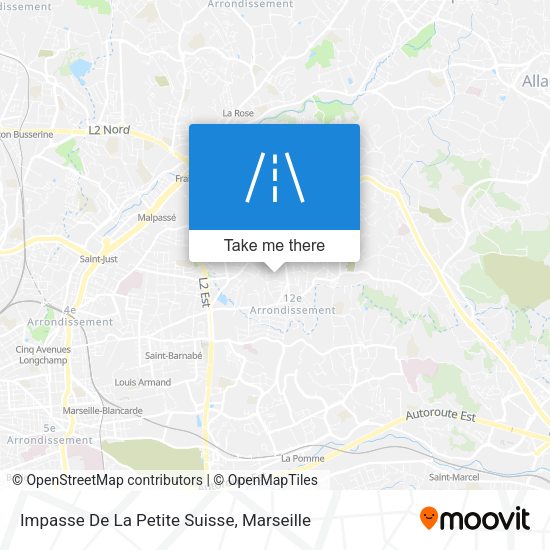 Impasse De La Petite Suisse map