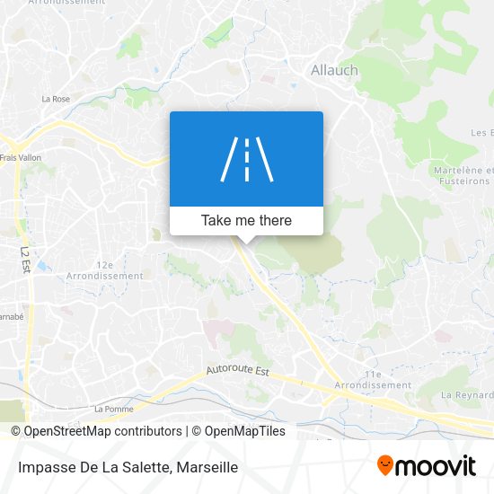 Impasse De La Salette map
