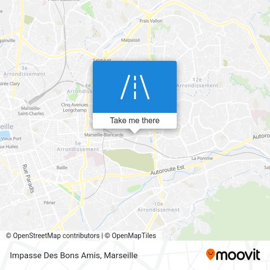 Impasse Des Bons Amis map