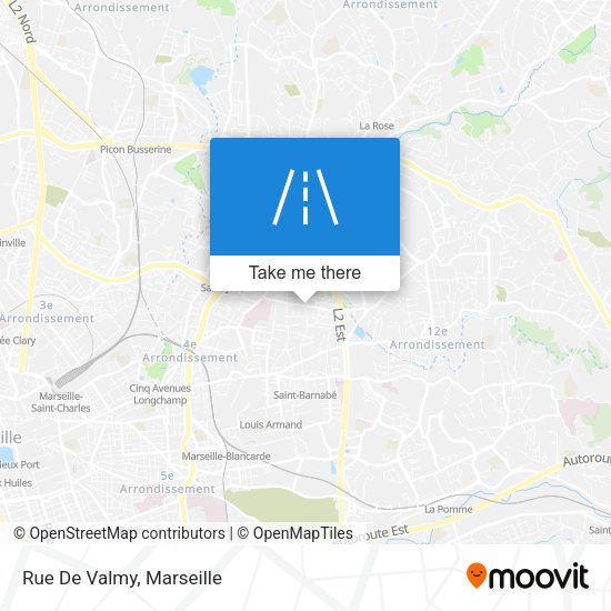 Rue De Valmy map