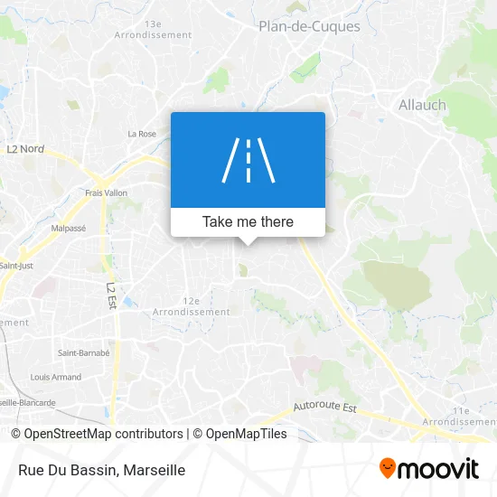 Rue Du Bassin map