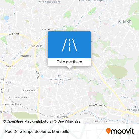 Rue Du Groupe Scolaire map